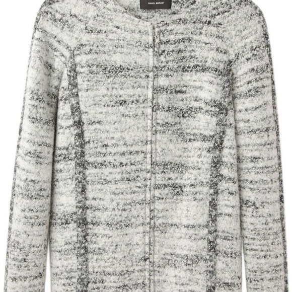 Isabel Marant Imperia Boiled Wool Jacket - NEW - Picture 2 of 5